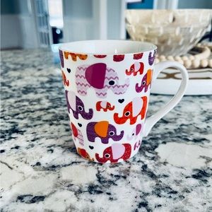 Like New! Pink Elephant Mug!